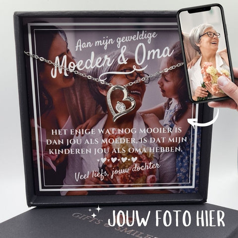 AAN MIJN GEWELDIGE MOEDER & OMA | FOREVER LOVE KETTING