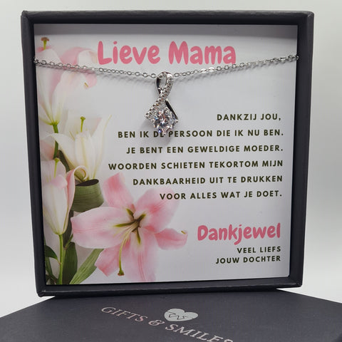 LIEVE MAMA, DANKBAARHEID | ALLURING BEAUTY KETTING