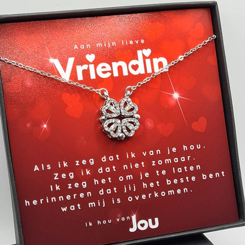 Klavertje vier ketting 